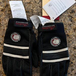 Indian Motorcycle LARGE Women's Arlington Mesh Glove Black Gloves New with Tags